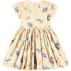 Cyrilli Jersey Dress, Yellow - Dresses - 3