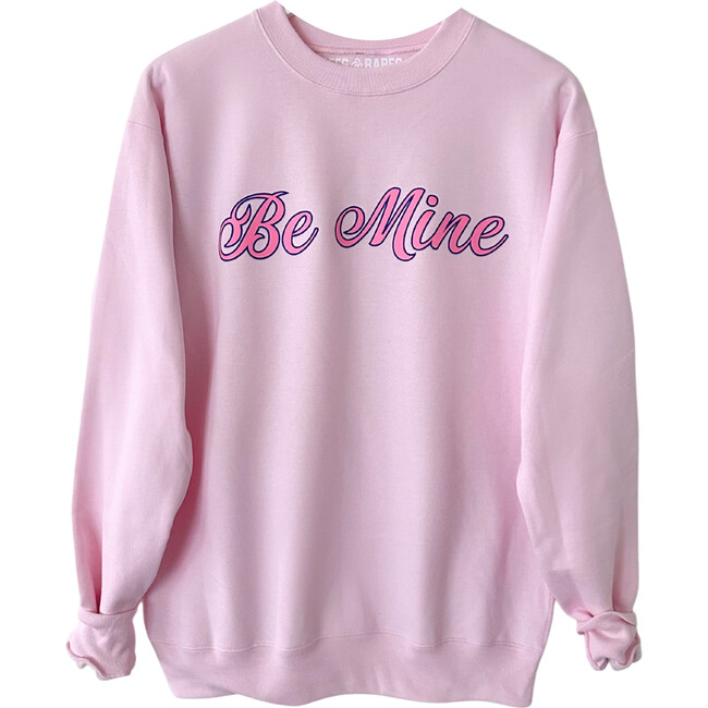 Women's Be Mine Sweatshirt, Pink - Sweatshirts - 1