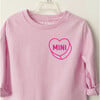 Personalized Luv Letters Long Sleeve T-Shirt, Pink - Tees - 3