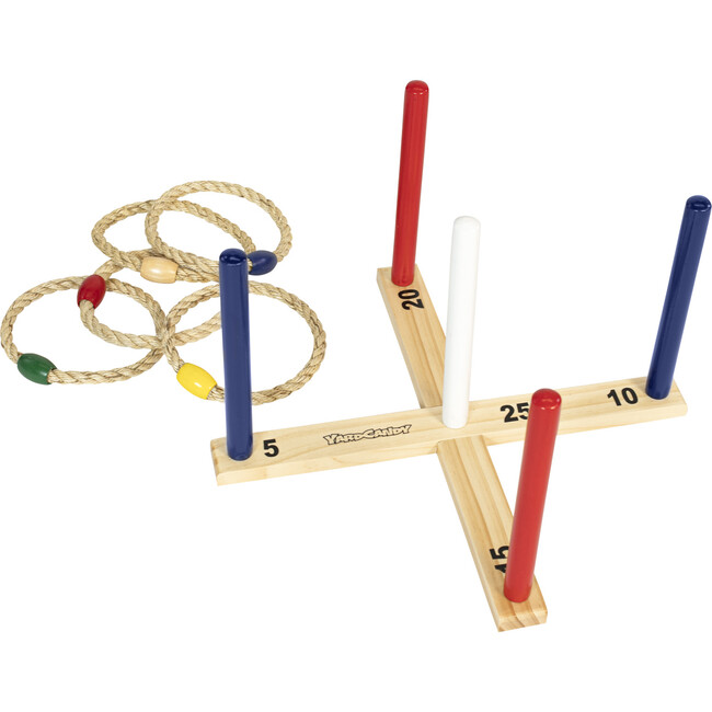 YardCandy Wooden Ring Toss, Multi - Outdoor Games - 1