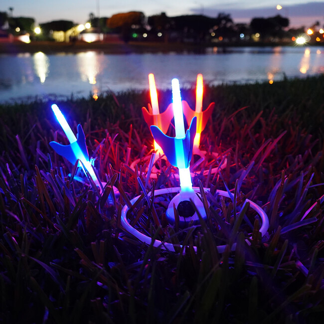 YardCandy Illuminated LED Lawn Darts, Multi - Outdoor Games - 2