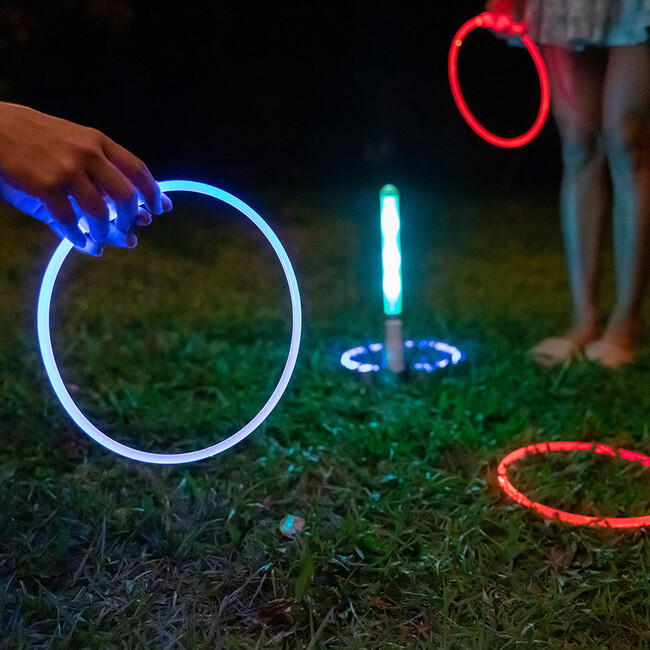 YardCandy Illuminated LED Ring Toss, Multi - Outdoor Games - 3