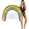 Rainbow Collection Glitter Large Sun Chair Classic Rainbow, Multi - Pool Floats - 2