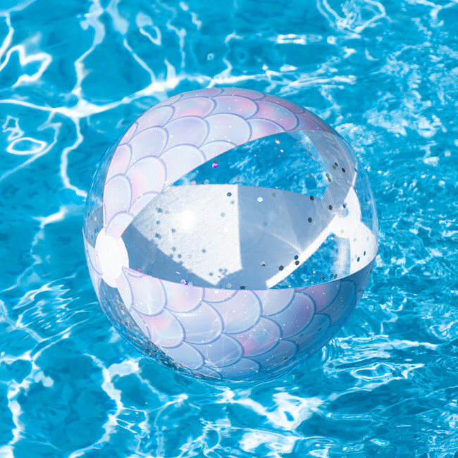 Mermaid Collection 19" Jumbo Beach Ball, Multi - Pool Floats - 3