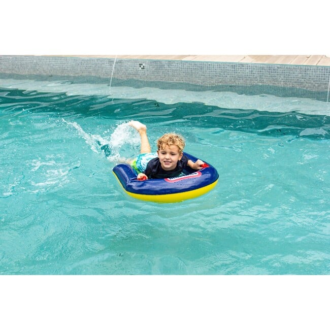 Inflatable Kickboard with Window, Blue - Pool Floats - 2