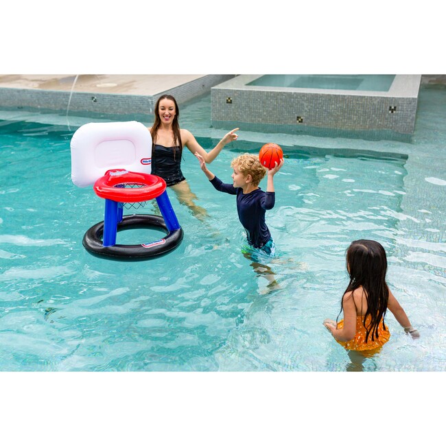 Little Tikes Giant Inflatable Floating Basketball, Multi - Pool Floats - 1