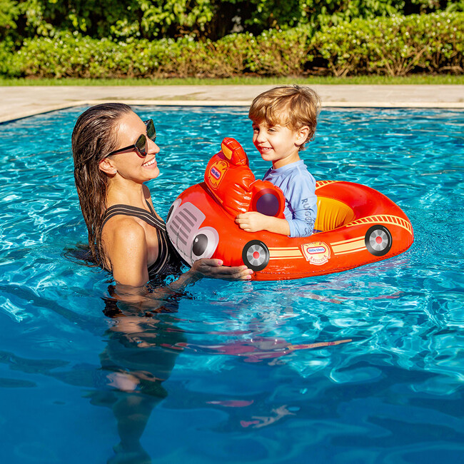 Fire Truck Baby Boat, Red - Pool Floats - 2