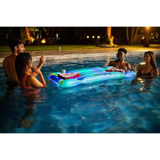 Illuminated LED Pool Party Pong, Multi - Pool Floats - 2