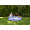 Mermaid Collection Glitter Inflatable Sunning Pool 60 x 60 x 15, Purple - Kiddie Pools - 2