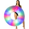 Illuminated LED 48" Jumbo Beach & Pool Tube, Multi - Pool Floats - 1 - thumbnail