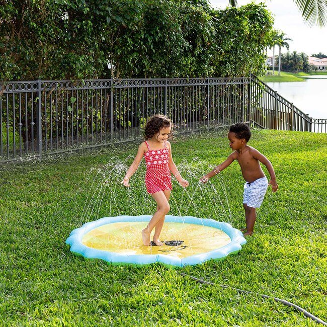 Good Vibes Sunshine Splash Pad Sprinkler, Multi - Pool Floats - 1