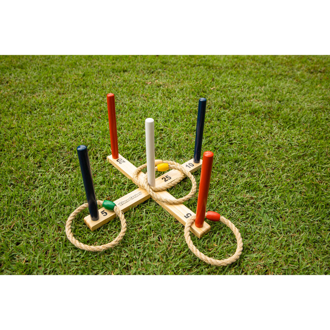 YardCandy Wooden Ring Toss, Multi - Outdoor Games - 2