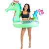 Glitter Seahorse 42" Beach & Pool Tube, Green - Pool Floats - 1 - thumbnail