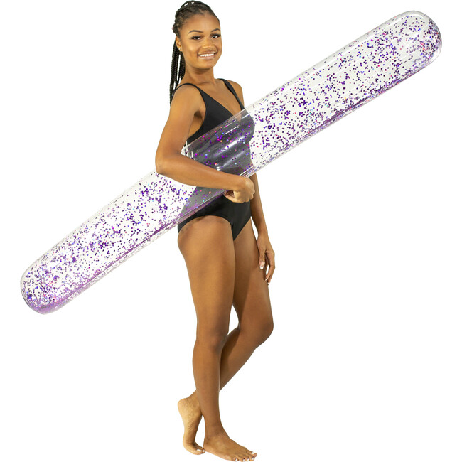 Glitter 72" Super Noodle with Orchid Glitter, Purple - Pool Floats - 1