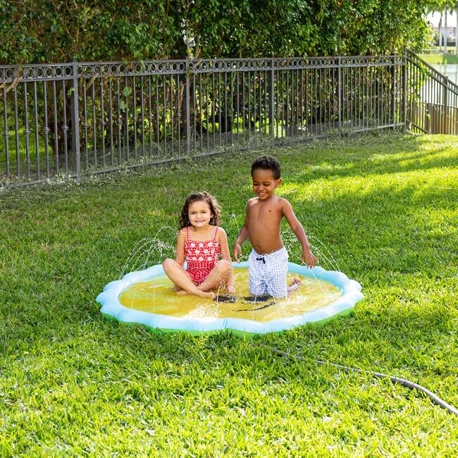 Good Vibes Sunshine Splash Pad Sprinkler, Multi - Pool Floats - 3