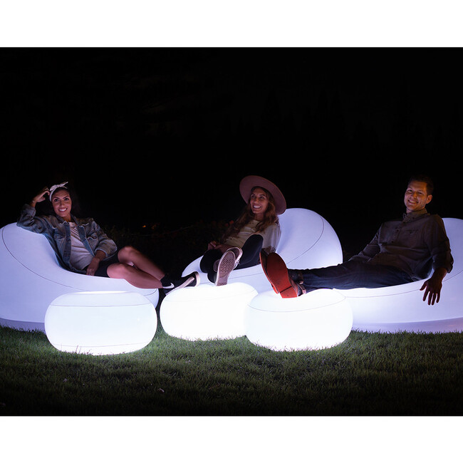 AirCandy Illuminated Color Changing LED BloChair, Multi - Pool Floats - 2