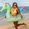 Glitter Seahorse 40" Beach & Pool Tube, Green - Pool Floats - 2