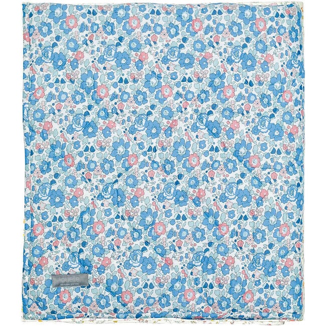 Quilt Play Mat, Betsy Blue Liberty