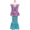 Sequins Sparkle Mermaid Top & Skirt Set - Costumes - 1 - thumbnail