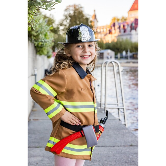 Firefighter Set, Includes 5 Accessories, Tan - Costumes - 3