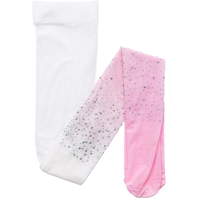 Sparkly Rhinestone Tights Ombre 2-pc Bundle - Costume Accessories - 2