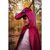 Starry Night Dragon Cape, Red/Copper - Costumes - 4 - thumbnail