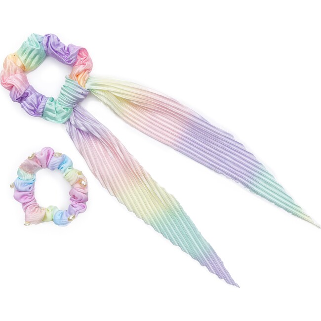 Beautiful Pastel Headband and Scrunchie 5-pc Bundle - Costume Accessories - 4