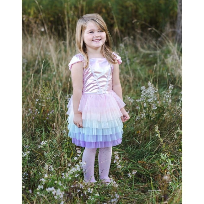 Rainbow Ruffle Tutu Dress, Pink/Multi - Costumes - 3