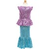 Sequins Sparkle Mermaid Top & Skirt Set - Costumes - 4