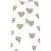 Organic Ankle Legging, Leopard Heart - Leggings - 1 - thumbnail