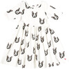 Organic Steph Skinny Sleeve Dress, Boston Terrier - Dresses - 1 - thumbnail