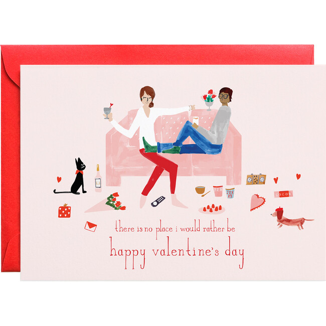 Pass the Chocolates - Valentine's Day Greeting Card