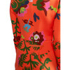 Water Repellent Neoprene Floral Ski Suit, Orange - Snowsuits - 3