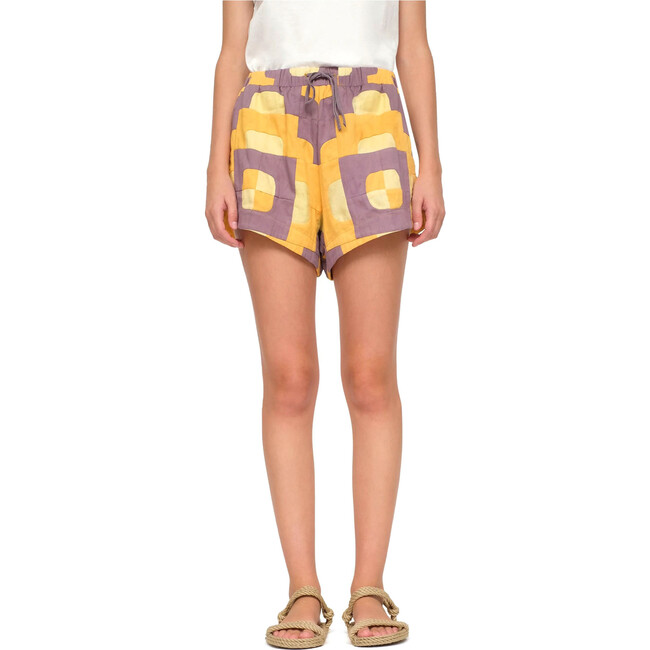 Women's Cari Shorts, Lilac - Shorts - 1