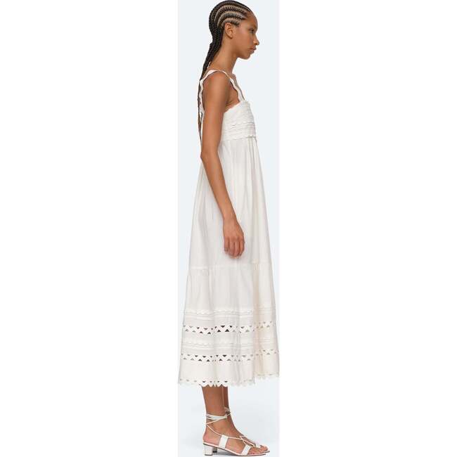 Women's Ryleigh Midi Dress, Cream - Dresses - 2