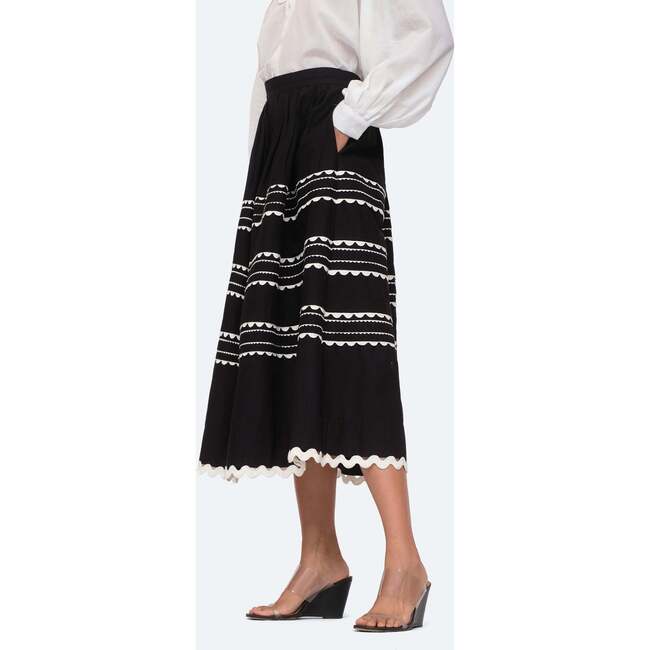 Women's Ryleigh Skirt, Black - Dresses - 3