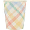 Plaid Pattern Cups - Paper Goods - 1 - thumbnail
