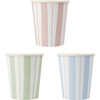 Ticking Stripe Cups - Paper Goods - 1 - thumbnail