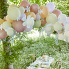 Pastel Daisy Balloon Garland - Garlands - 2