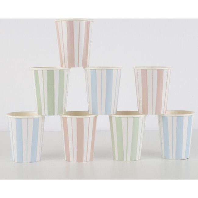 Ticking Stripe Cups - Paper Goods - 2