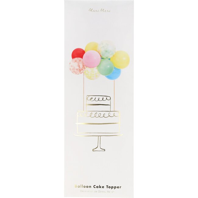 Rainbow Balloon Cake Topper Kit - Toppers - 3
