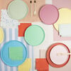 Large Bright Mix Compostable Plates - Paper Goods - 2