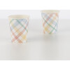 Plaid Pattern Cups - Paper Goods - 4