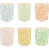 Floral Reusable Bamboo Cups - Other Accents - 1 - thumbnail