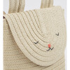 Raffia Bunny Backpack - Other Accents - 4