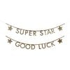 Gold Glitter Letter Garland Kit - Garlands - 4