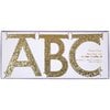 Gold Glitter Letter Garland Kit - Garlands - 5