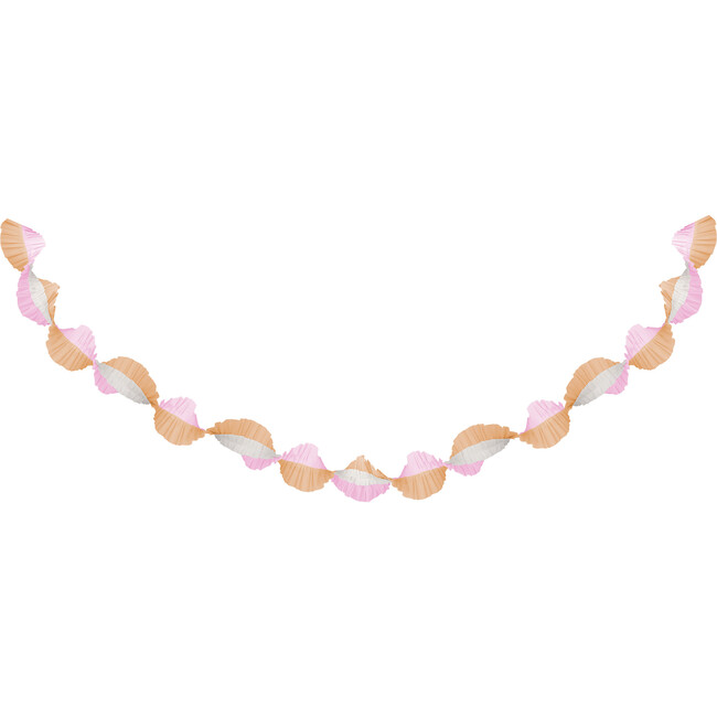 Peach & Pink Stitched Streamer - Accents - 5