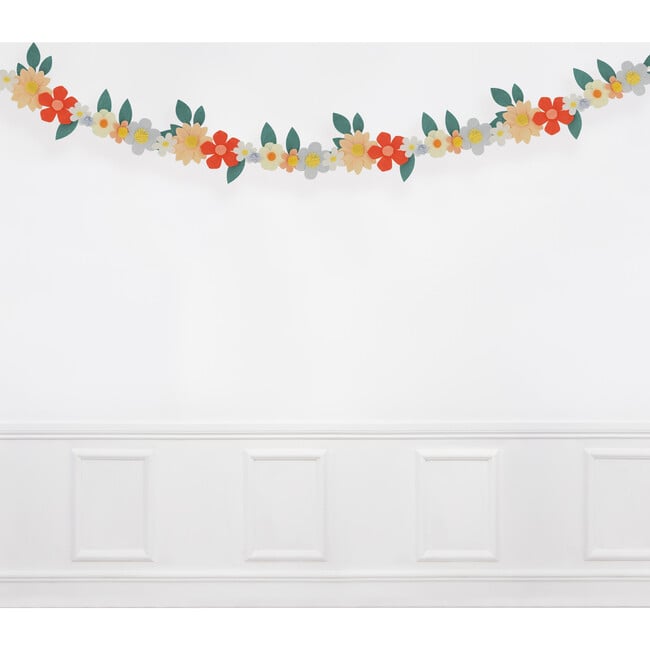 Felt Flower Garland - Garlands - 5