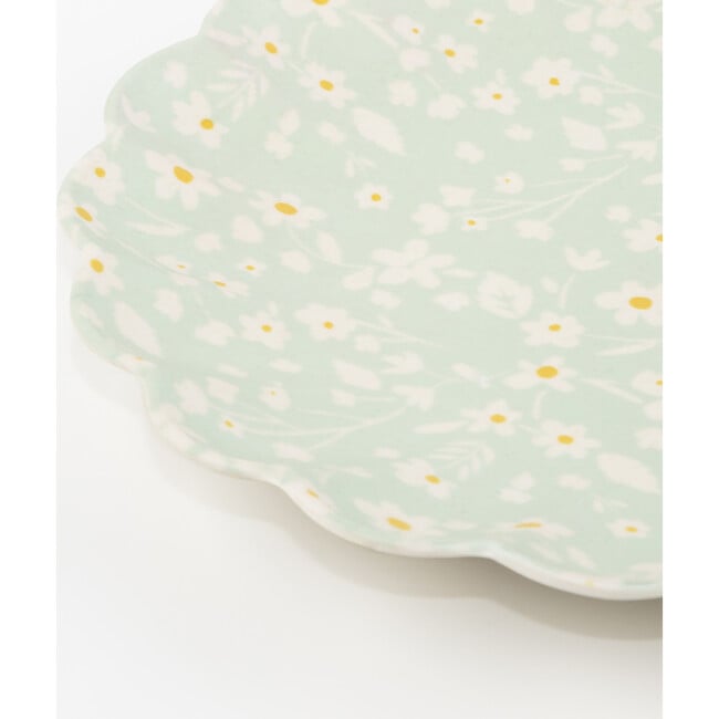 Floral Reusable Bamboo Large Plates - Other Accents - 4